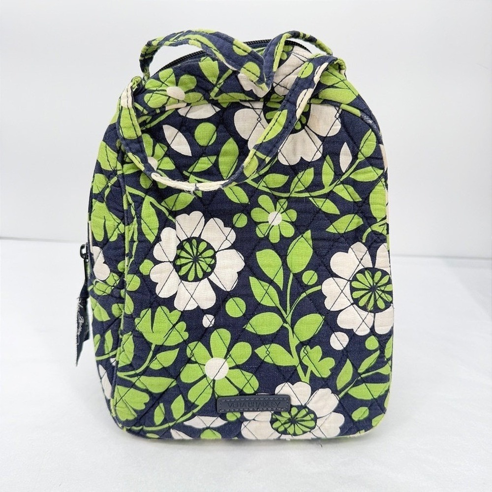 Vera Bradley Lucky You Lunch Bag Quilted Floral Insulated Bag Picnic Travel